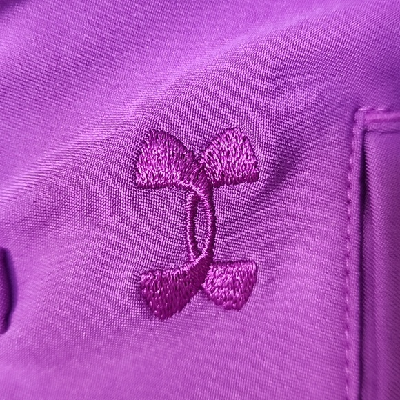 Under Armour Heat Gear Purple Shorts Sz 2 - Picture 3 of 10